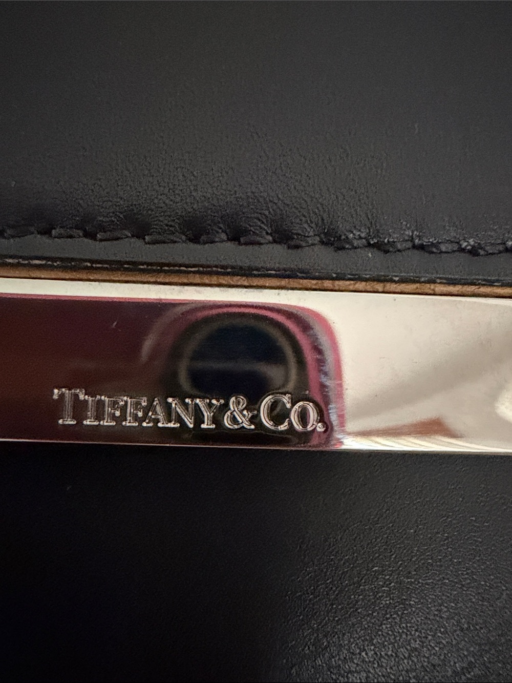 Tiffany & Co. Leather Color Block Tote - Picture 3 of 7